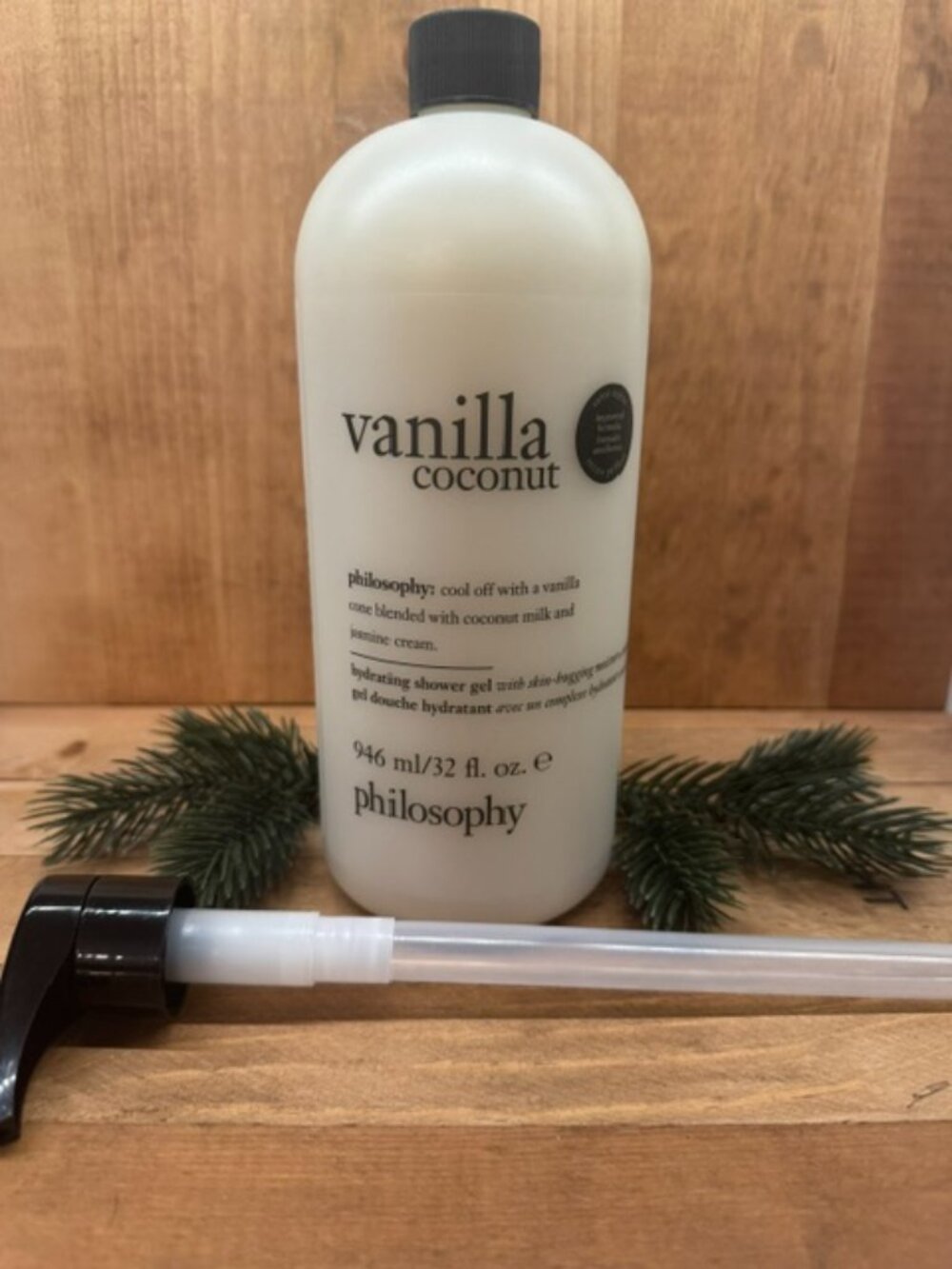Philosophy Vanilla Coconut Hydrating Shower Gel- 32 FL OZ